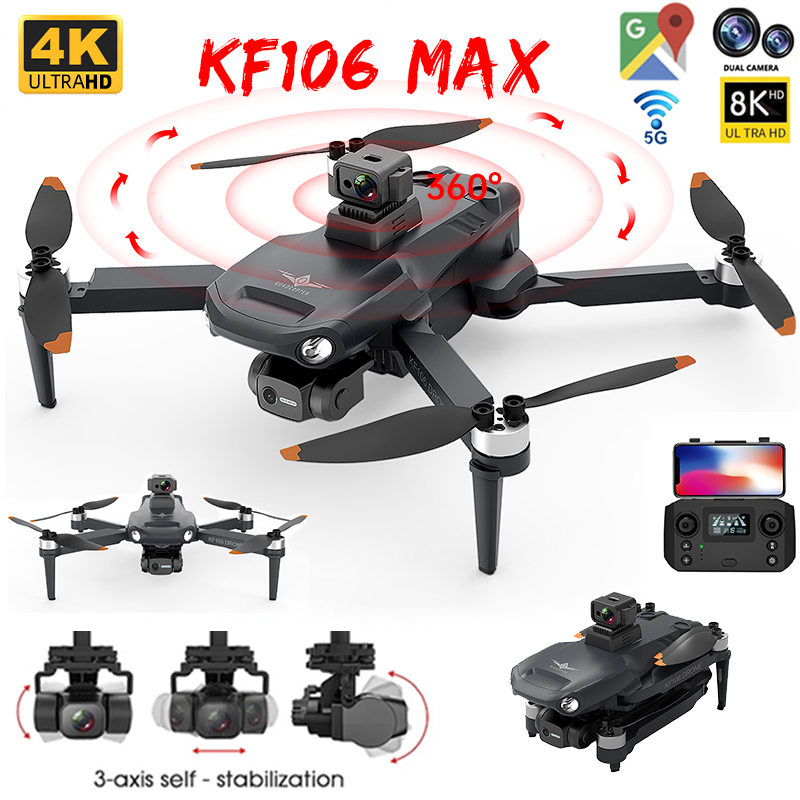 Drone Camera 4K - 2022 جديد KF106 ماكس الطائرة بدون
