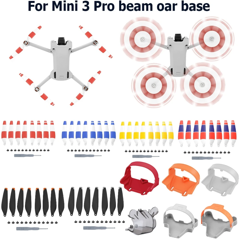Dji Drone Mini 3 - مراوح منخفضة الضوضاء للطائرة بدون طيار