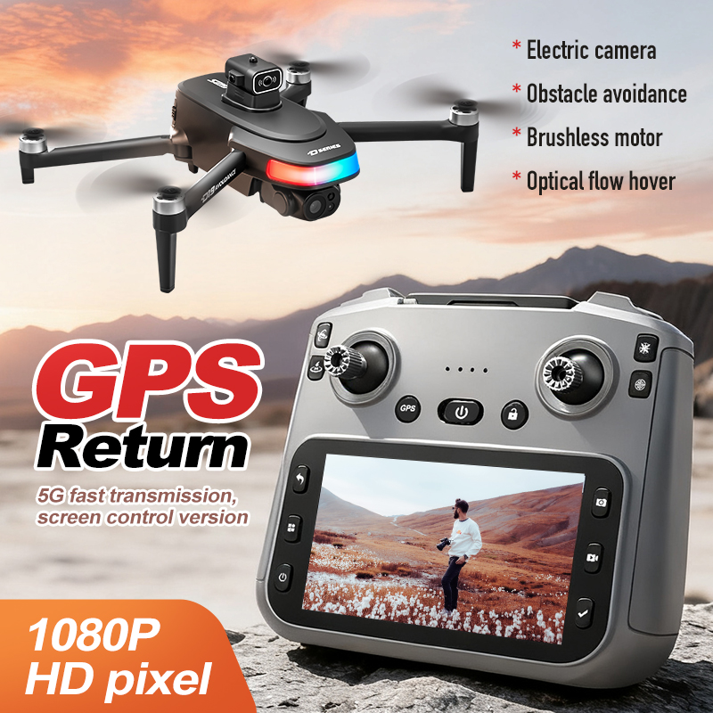 Drone Camera Wide Angle - طائرة بدون طيار D19 مع نظام