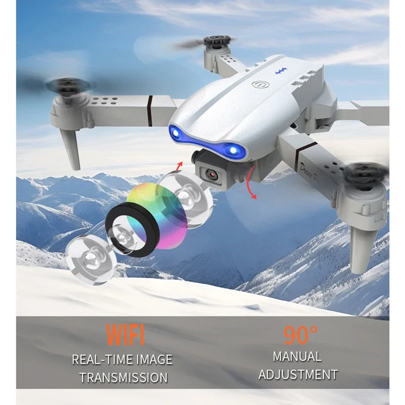 Drone Camera Wide Angle - 4K 5G WIFI FPV E99Pro طائرة