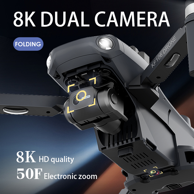 2022 جديد KF106 ماكس الطائرة ب - مراجعة Drone Camera 4K وسعره