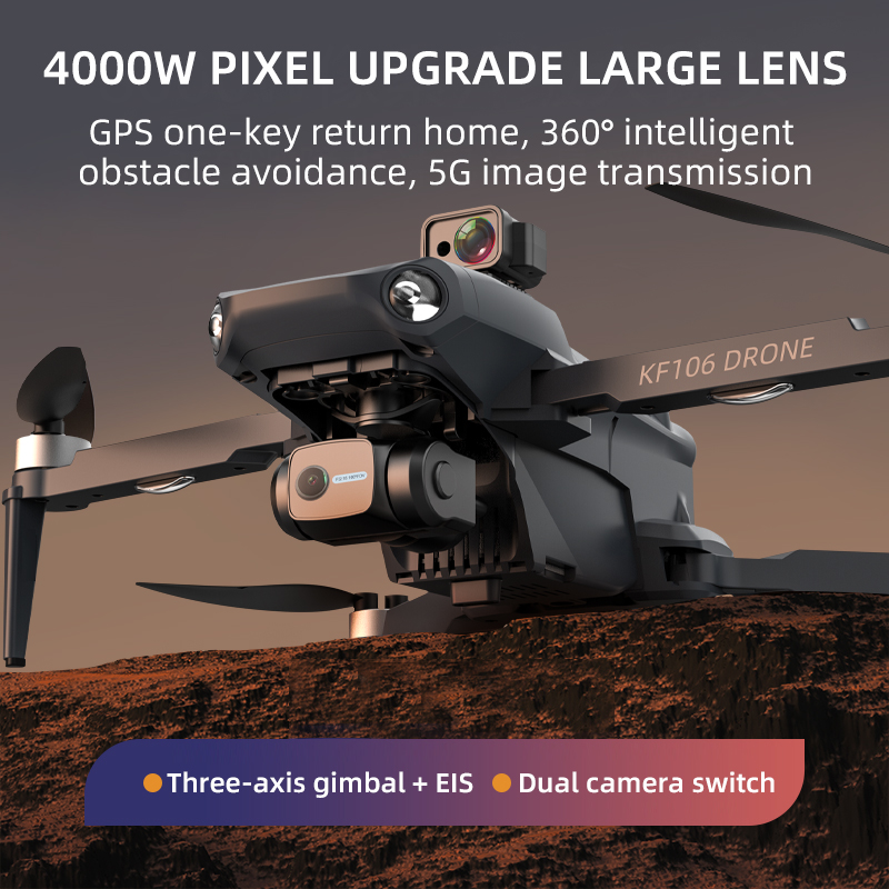 2022 جديد KF106 ماكس الطائرة ب - مراجعة Drone Camera 4K وسعره