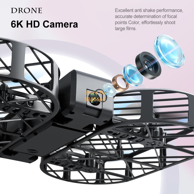 كاميرا 8K عالية الدقة 360 °    - مراجعة Drone Camera Case وسعره
