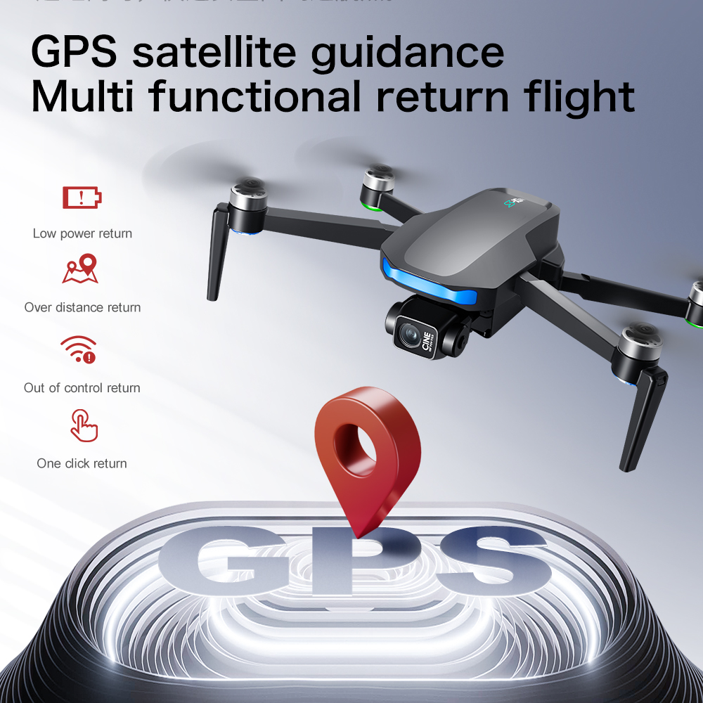 طائرة بدون طيار S-X1 MAX مزودة - مراجعة Drone Camera With Gimbal وسعره