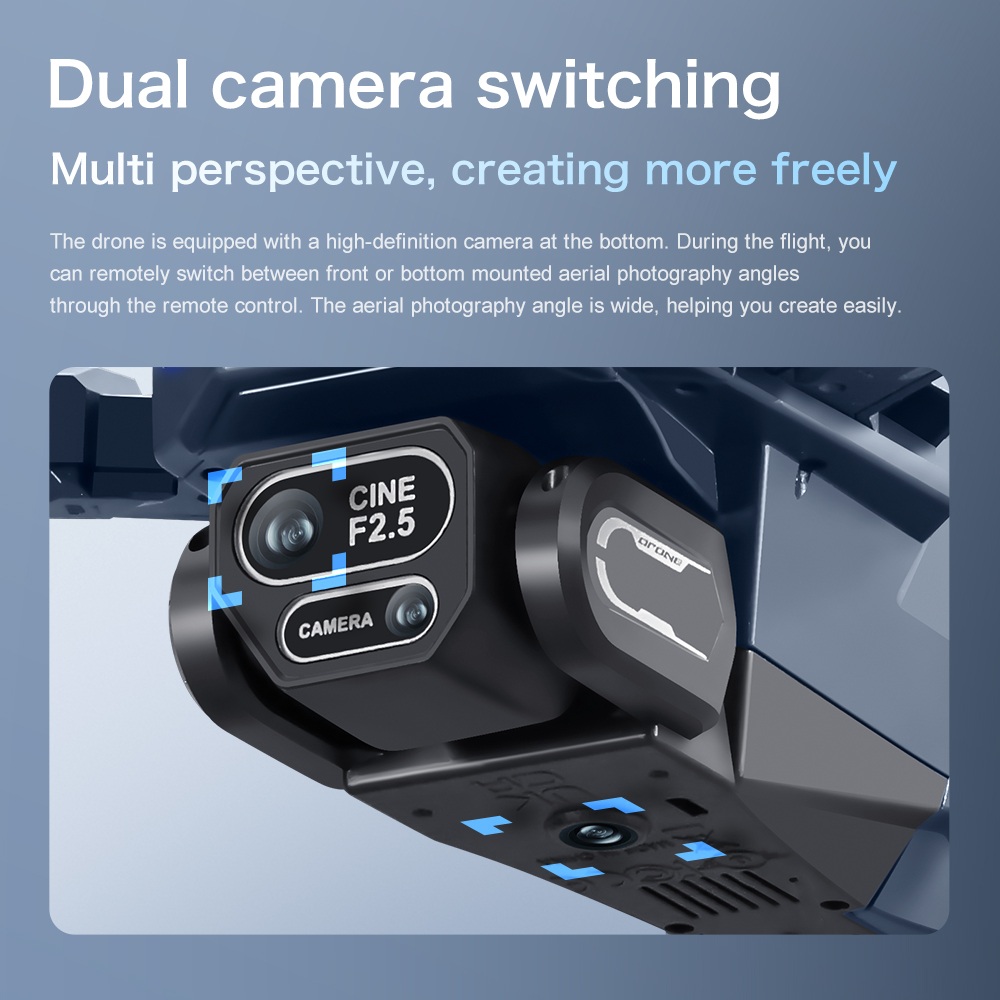 طائرة بدون طيار GTR8 جديدة لتج - مراجعة Drone Camera Wide Angle وسعره