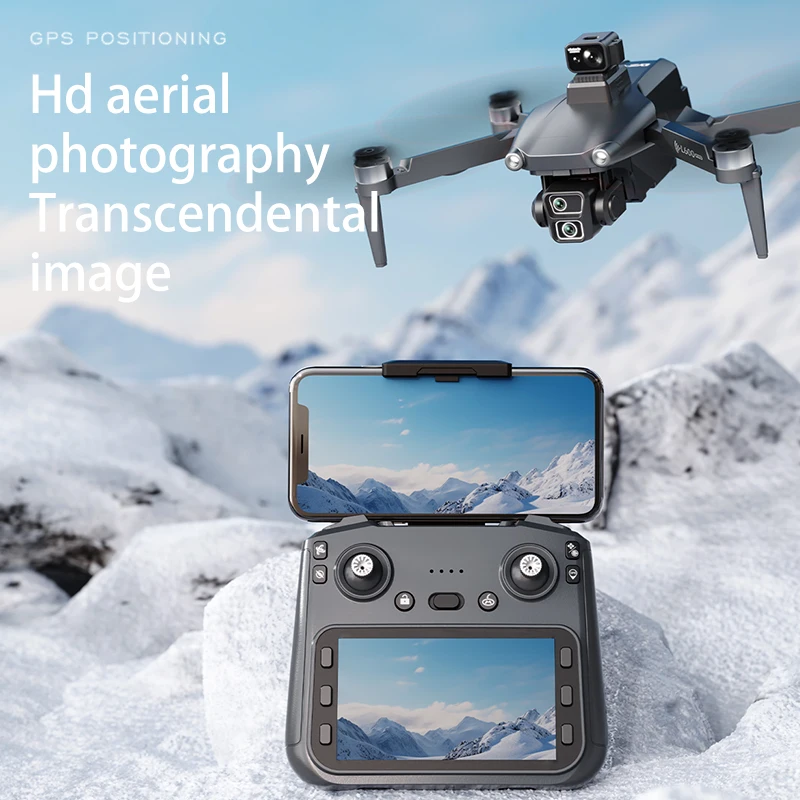 طائرة بدون طيار احترافية L600- - مراجعة Drone Camera Wide Angle وسعره