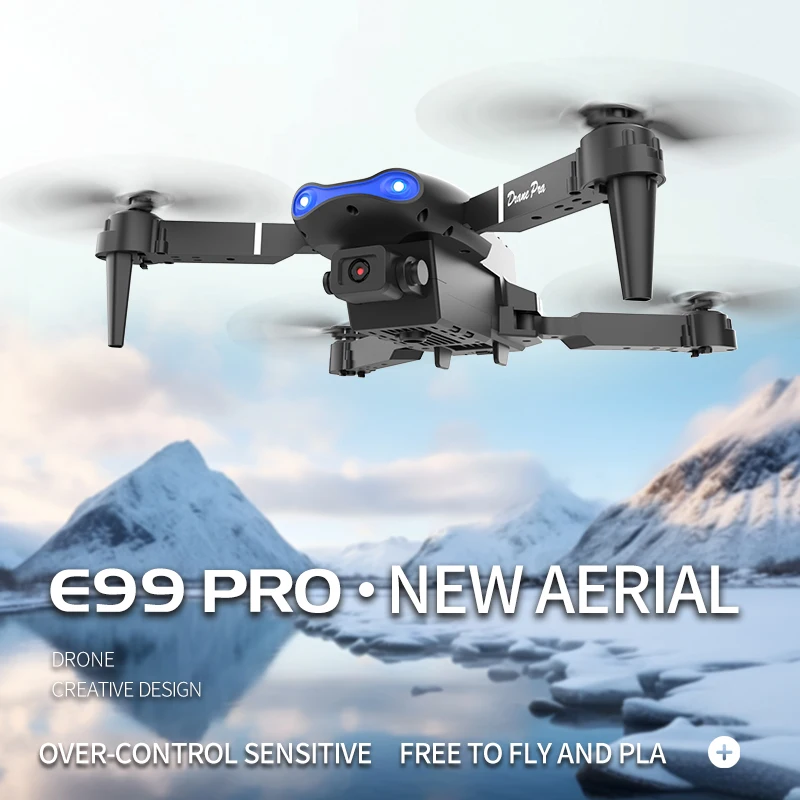 4K 5G WIFI FPV E99Pro طائرة هل - مراجعة Drone Camera Wide Angle وسعره
